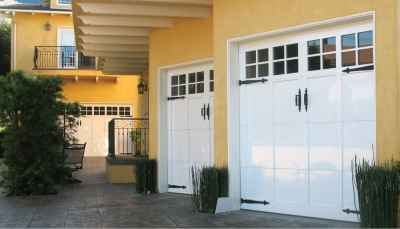 garage-door-pinnacle-aluminum-clear-windows-pure-white-antique-hardware-2x