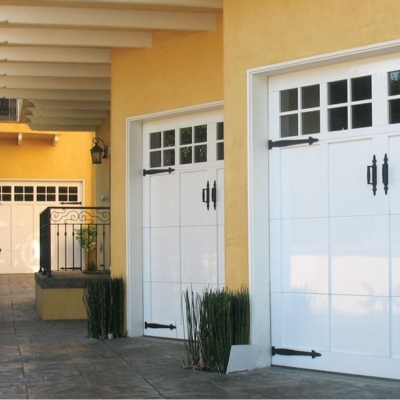 garage-door-pinnacle-aluminum-clear-windows-pure-white-antique-hardware-2x