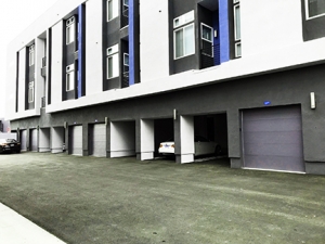 Apartment Building Garage Doors