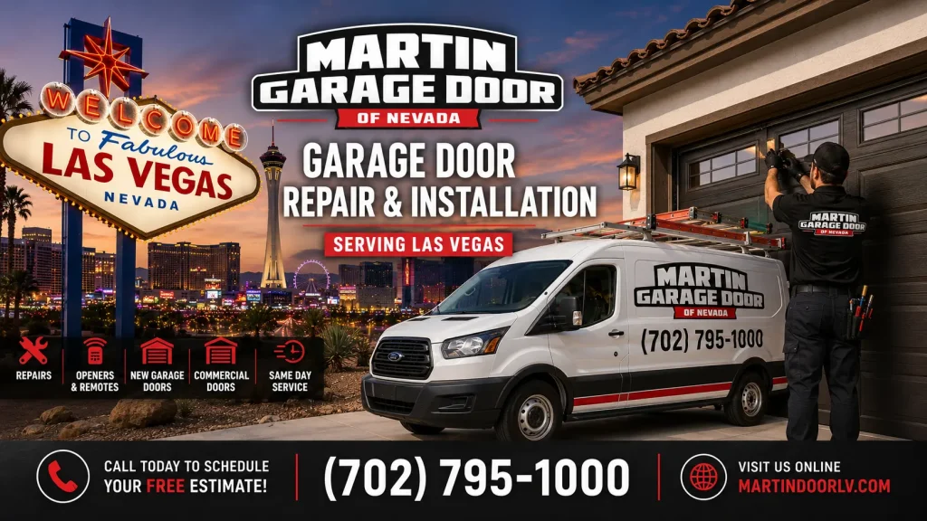 Garage door repair and installation Las Vegas