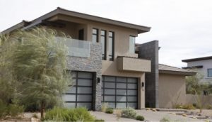 Grid Type Design Garage Doors
