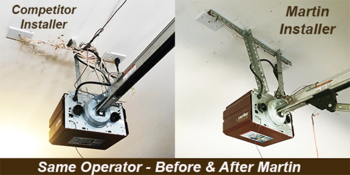 before and after operator install