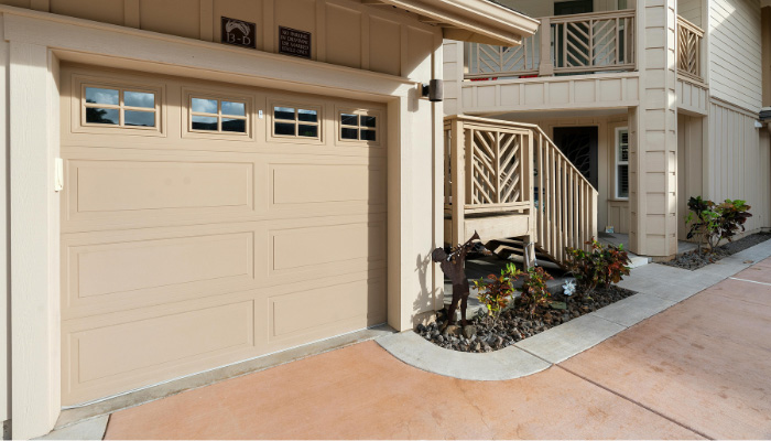 Closed Garage Door