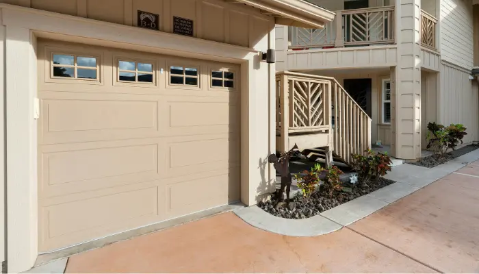 Closed Garage Door