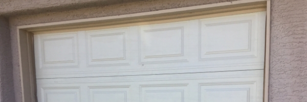 Garage Door Replacement White Panel