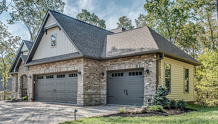 Nice House With Modern Garage Doors
